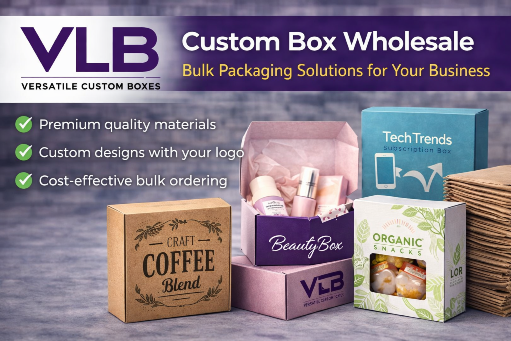 Custom Boxes at Wholesale Prices