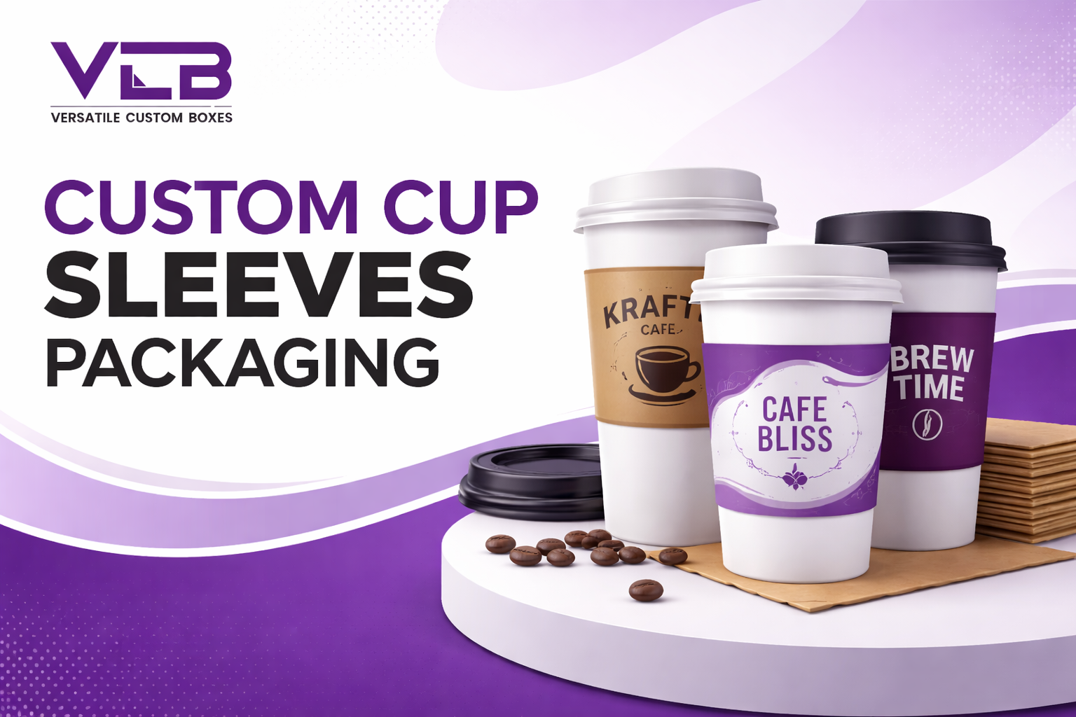 Custom Cup Sleeves Packaging