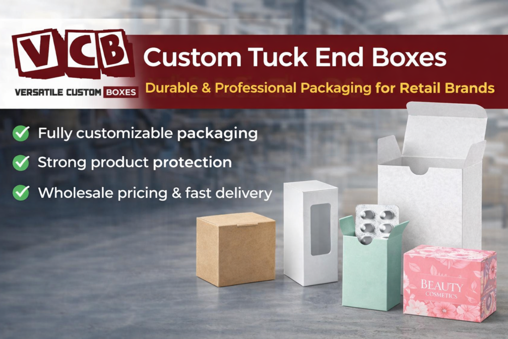 Custom Tuck End Boxes