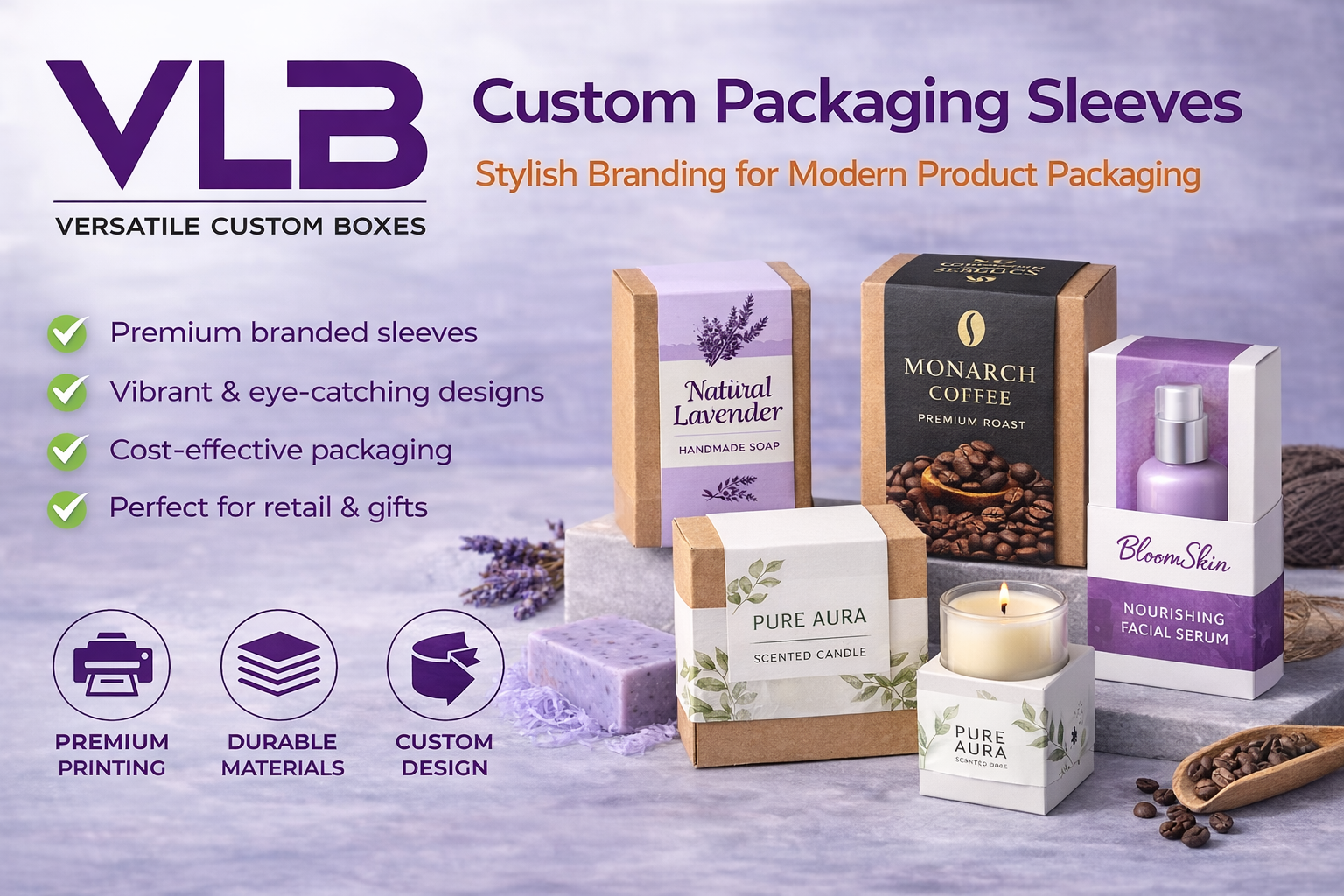 Custom packaging sleeves for every need