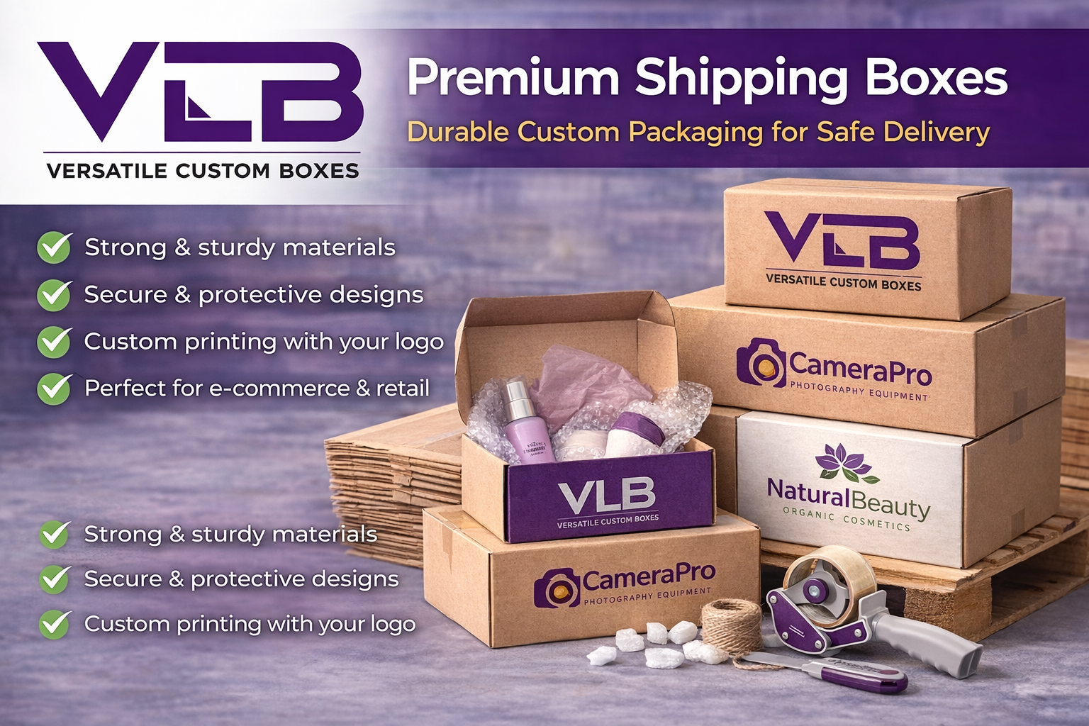 premium shipping boxes